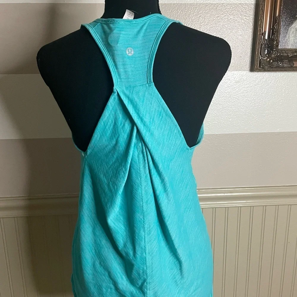 Lululemon Athletica Turquoise Tank Top